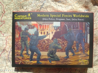 Caesar Miniatures 061  Modern Special Forces Wordwide 